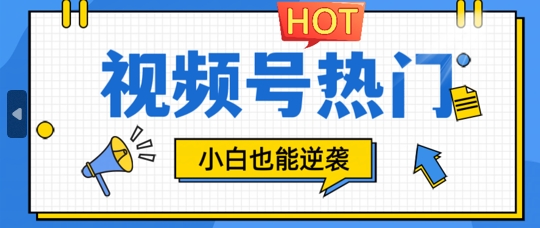 视频号分成计划热门赛道,把握流量,小白也能逆袭-续财库