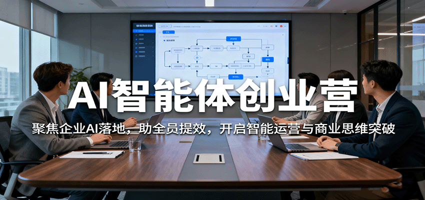 AI智能体创业营:聚焦企业AI落地,助全员提效,开启智能运营与商业思维突破-续财库