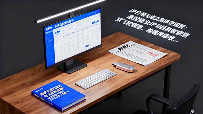 IP打造与成交高手变现营:通过商业IP+经典智慧双飞轮模型 构建持续收钱系统-续财库