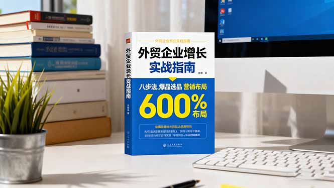 外贸企业增长实战指南，八步法、爆品选品、营销布局，业绩增长300%-续财库