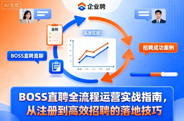 BOSS直聘全流程运营实战指南,从注册到高效招聘的落地技巧-续财库