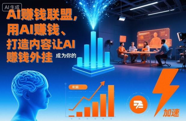 AI賺钱联盟,用AI賺钱、打造内容让AI成为你的賺钱外挂-续财库