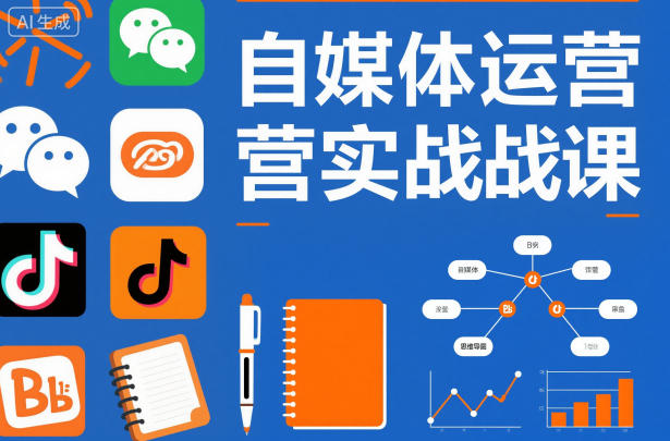 自媒体运营实战课,掌握一套系统的自媒体运营底层方法论,成为优秀的内容创作者-续财库