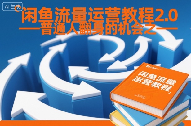 闲鱼流量运营教程2.0——普通人翻身的机会之一-续财库