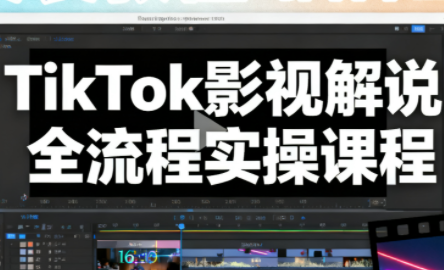 凌帧·TikTok影视解说全流程实操-续财库