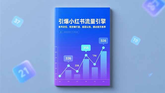 引爆小红书流量引擎,账号定位、视觉锤打造、底层认知,撬动首页推荐-续财库