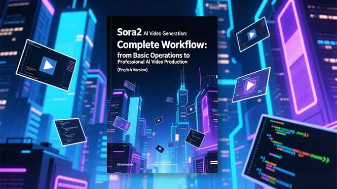 Sora2 AI视频生成的系统教程(英文版-续财库