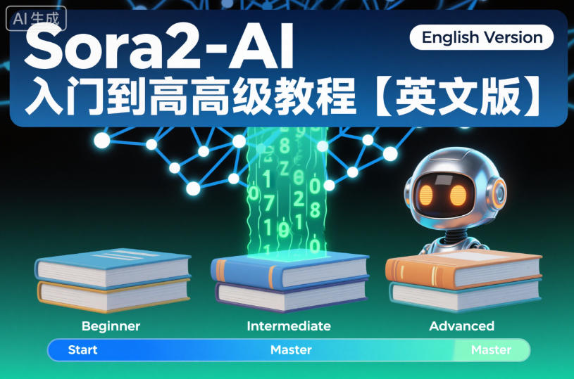 Sora2-AI入门到高级教程【英文版】-续财库