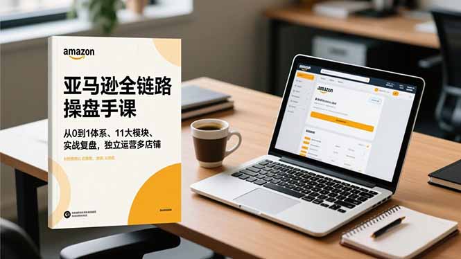 亚马逊全链路操盘手课,从0到1体系、11大模块、实战复盘,独立运营多店铺-续财库