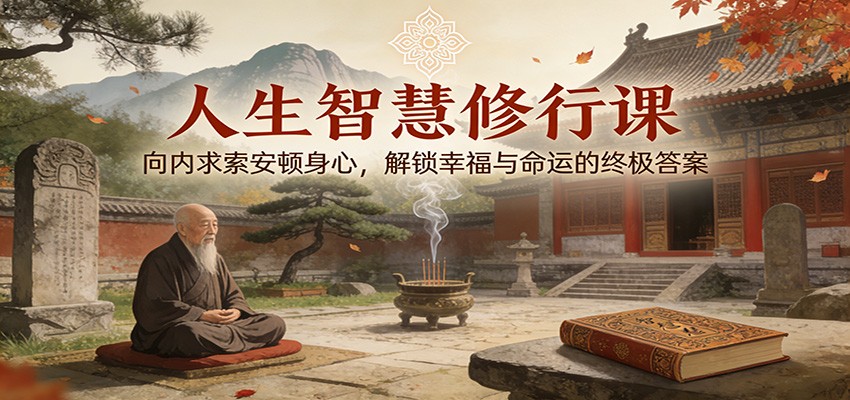 人生智慧修行课：向内求索安顿身心，解锁幸福与命运的终极答案-续财库