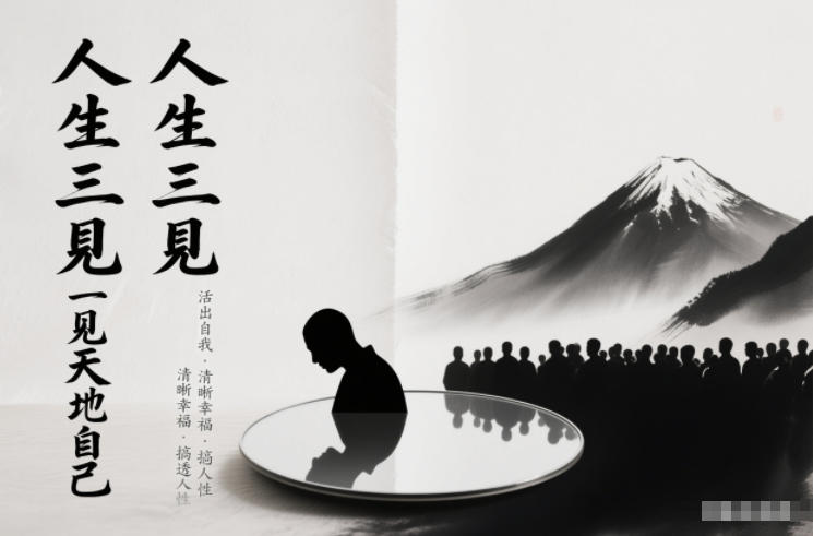 人生三见一见天地见众生见自己，活出自我拥有清晰幸福人生，搞透人性-续财库
