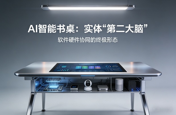AI智能书桌搭建，构建你的实体“第二大脑”，软件硬件协同的终极形态-续财库