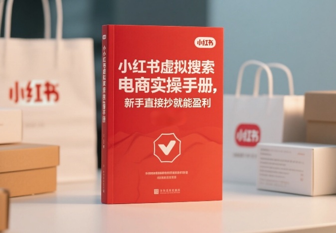 小红书虚拟搜索电商实操手册,新手直接抄就能盈利-续财库