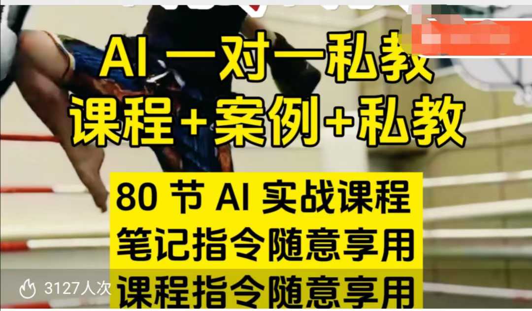 AI指令实战课，课程+案例，80节AI实战课程，笔记指令随意享用，课程指令随意享用(更新26年3月)-续财库