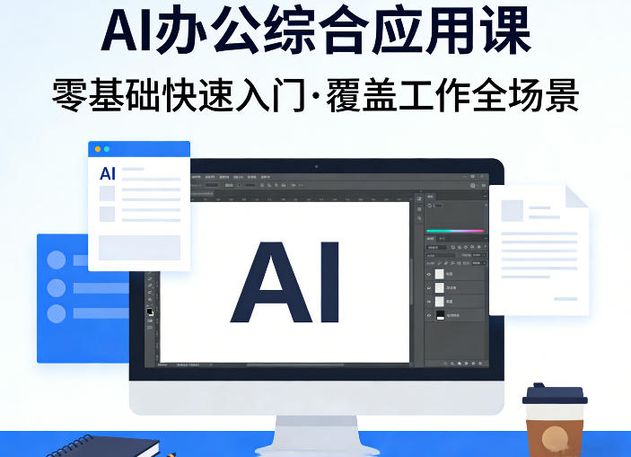 AI办公综合应用课，零基础快速入门，覆盖了工作中各种应用场景-续财库