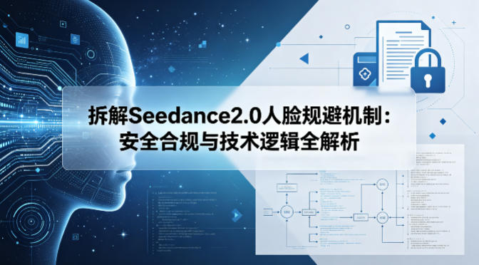 拆解Seedance2.0人脸规避机制：安全合规与技术逻辑全解析-续财库