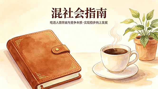 付费文章：混社会指南，吃透人情世故与竞争本质，实现稳步向上发展-续财库