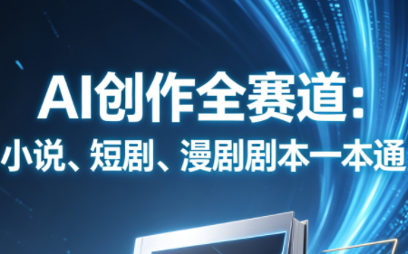 AI创作全赛道：小说、短剧、漫剧剧本一本通(更新5月)-续财库