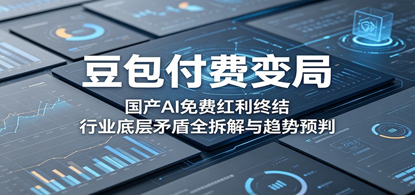 豆包付费变局：国产AI免费红利终结，行业底层矛盾全拆解与趋势预判-续财库