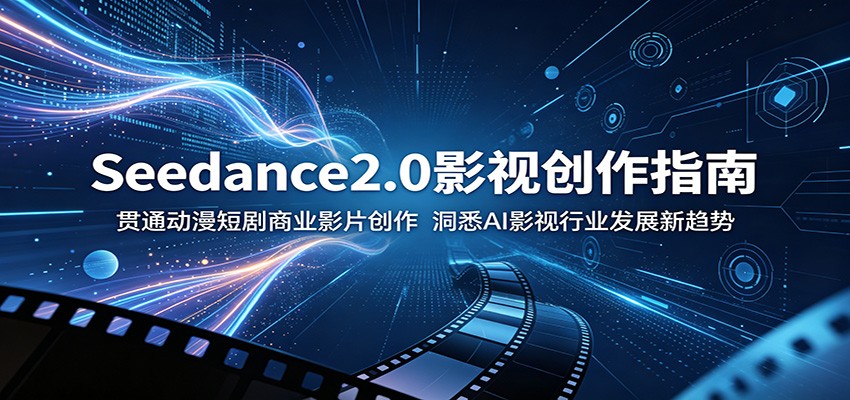 Seedance2.0影视创作指南：贯通动漫短剧商业影片创作，洞悉AI影视行业发展新趋势-续财库