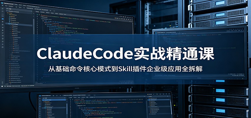 ClaudeCode实战精通课：从基础命令核心模式到Skill插件企业级应用全拆解-续财库