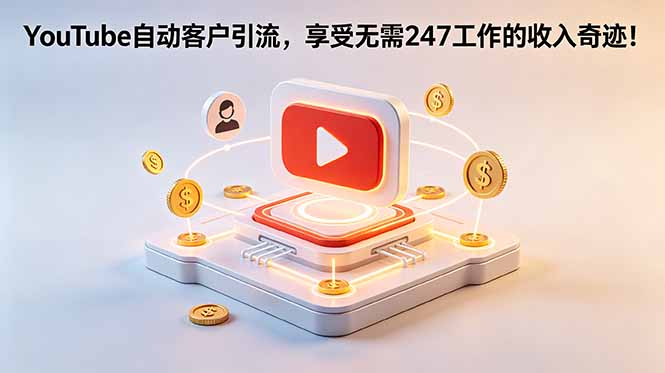 YouTube 自动客户引流，享受无需 247 工作的收入奇迹！【原创双语字幕】-续财库