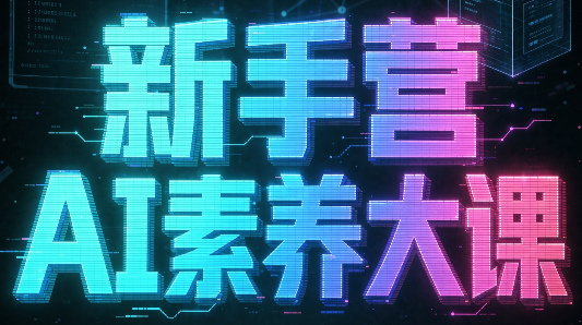 破局俱乐部·破局行动新手营AI素养大课-续财库