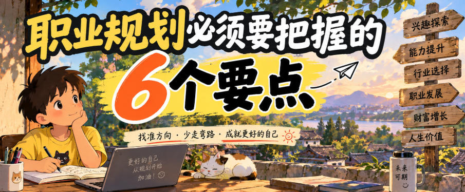 付费文章:职业规划必须要把握的6个要点-续财库