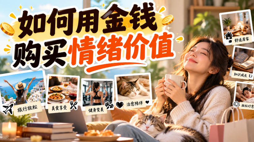 某公众号付费文章:如何用金钱购买情绪价值?-续财库