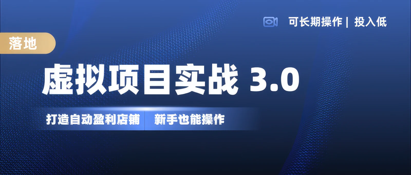 虚拟项目实操落地 3.0,新手轻松上手,单品月入1W+-续财库