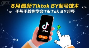8月最新Tiktok搬运起号技术,手把手教你学会TikTok搬运起号-续财库