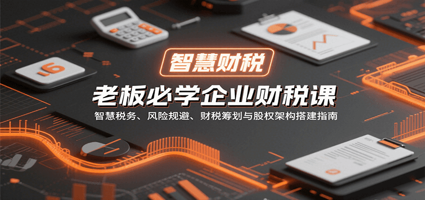 老板必学企业财税课:智慧税务、风险规避、财税筹划与股权架构搭建指南-续财库
