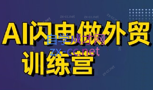 大卫·AI闪电做外贸训练营(更新7月)-续财库