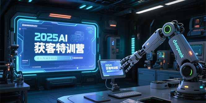 2025AI获客特训营,AI图文视频全制作,deepseek工具实操教学-续财库