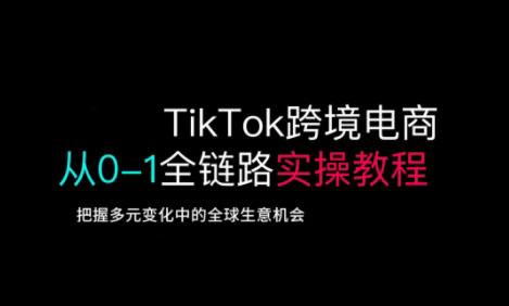 TikTok电商运营从基础到高阶全方位实操-续财库
